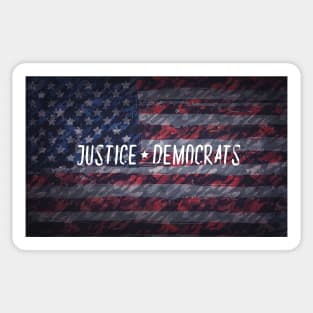 Justice Democrats Sticker